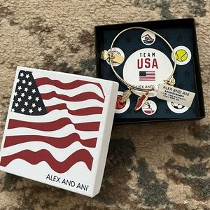 Alex and Ani Team USA Charm Bracelet - Track and Field